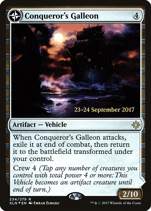 Conqueror's Galleon // Conqueror's Foothold (234s) [Ixalan Promos]