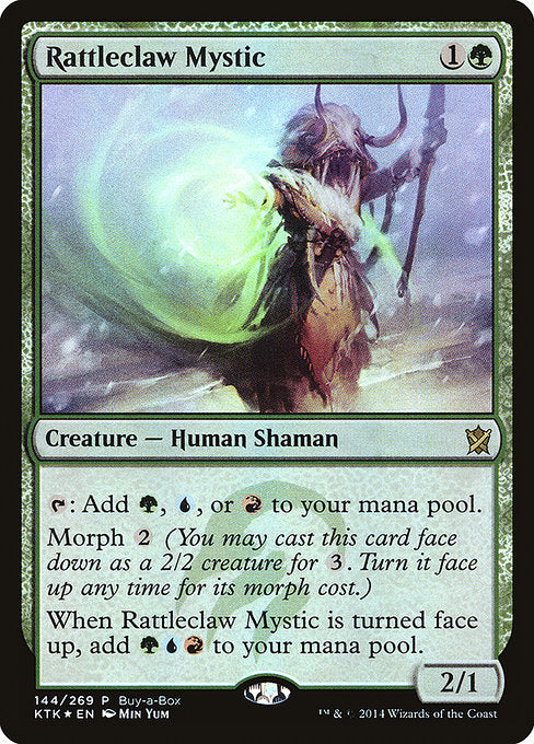 Rattleclaw Mystic (144) [Khans of Tarkir Promos]