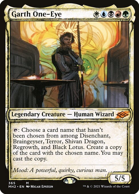 Garth One-Eye (365) [Modern Horizons 2] [Showcase]