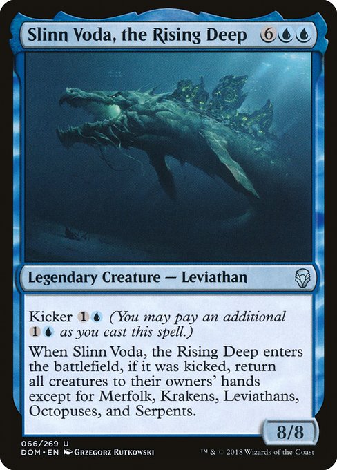 Slinn Voda, the Rising Deep (66) [Dominaria]