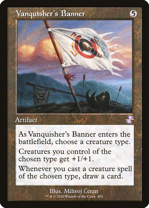 Vanquisher's Banner (402) [Time Spiral Remastered]