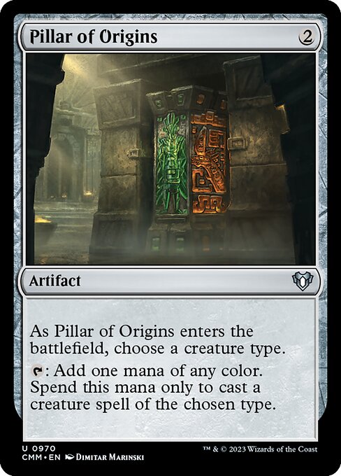 Pillar of Origins (970) [Commander Masters]