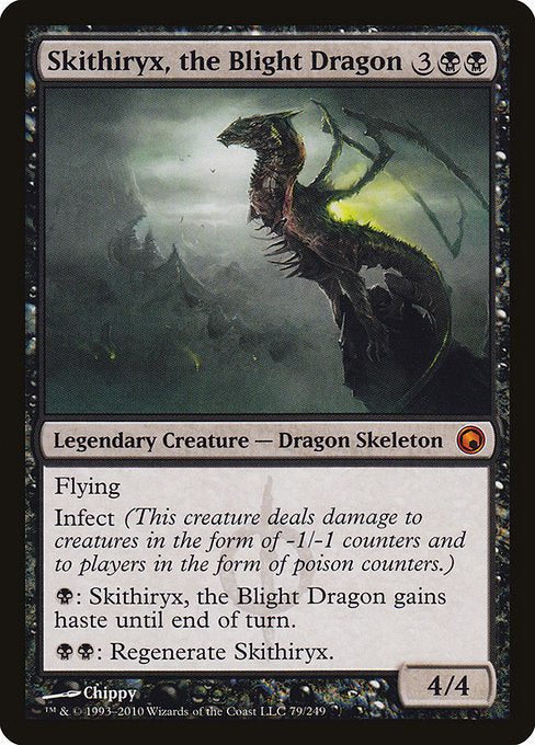 Skithiryx, the Blight Dragon (79) [Scars of Mirrodin]