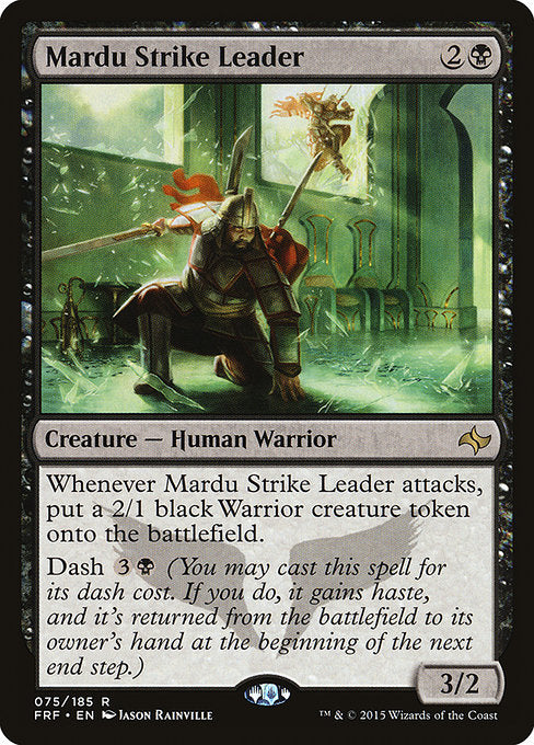 Mardu Strike Leader (75) [Fate Reforged]