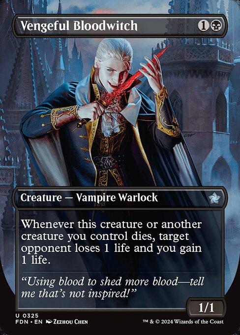 Vengeful Bloodwitch (325) [Foundations]