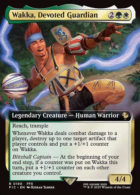 Wakka, Devoted Guardian (190) [Final Fantasy Commander]