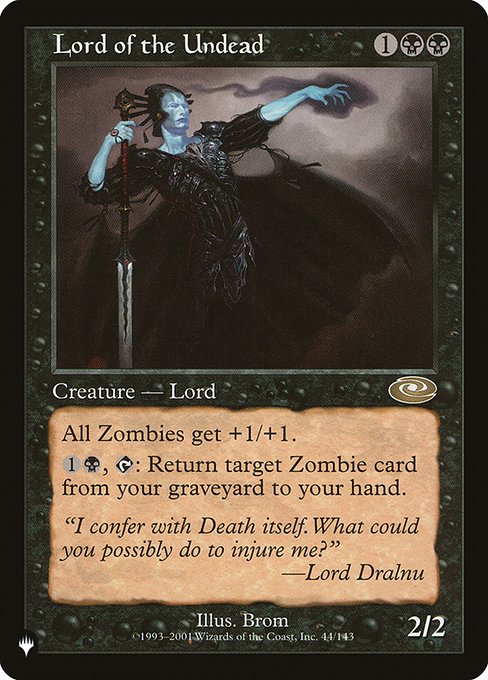 Lord of the Undead (PLS-44) [The List]