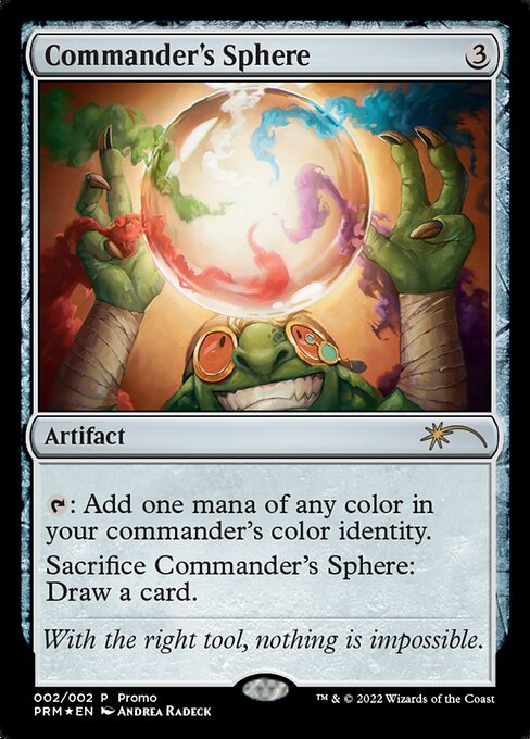Commander's Sphere (8) [Wizards Play Network 2024]