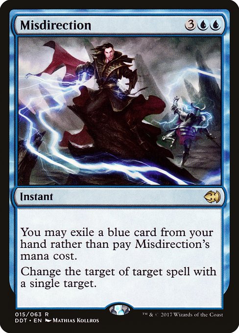 Misdirection (15) [Duel Decks: Merfolk vs. Goblins]