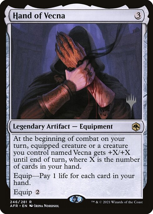 Hand of Vecna (246p) [Adventures in the Forgotten Realms Promos]