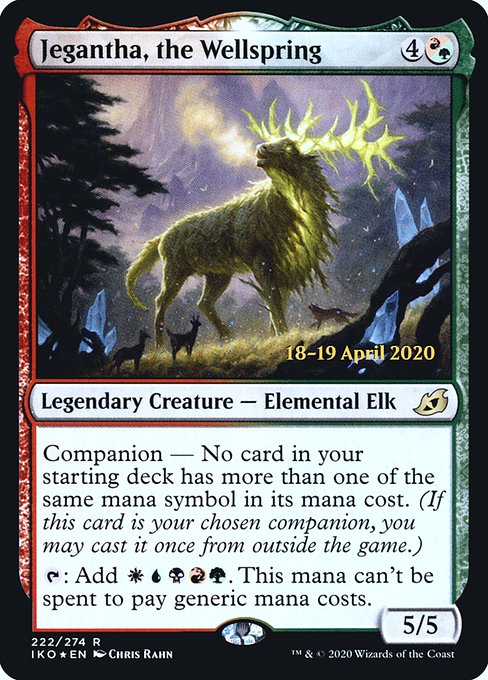 Jegantha, the Wellspring (222s) [Ikoria: Lair of Behemoths Promos]