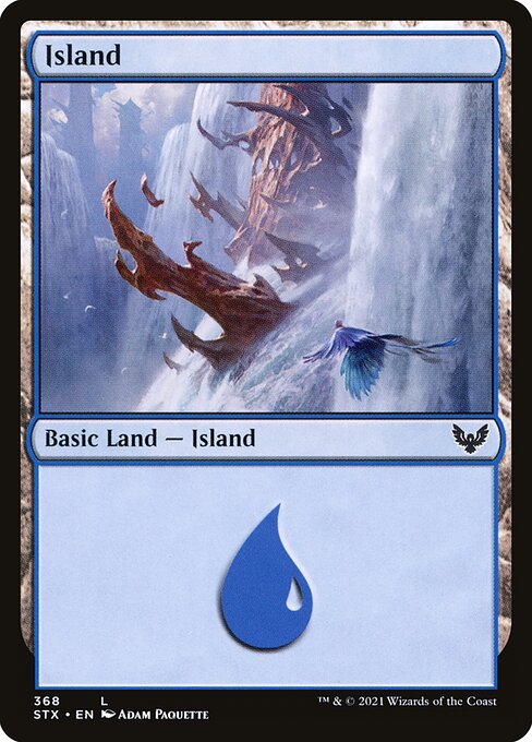 Island (368) [Strixhaven: School of Mages]