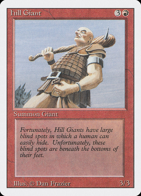Hill Giant (158) [Revised Edition]