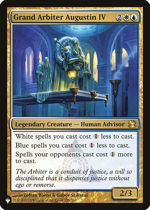 Grand Arbiter Augustin IV (MMA-176) [The List]