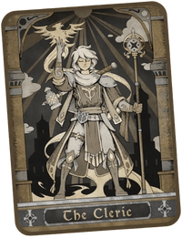 The Cleric Epic Resin Dice Set image 0