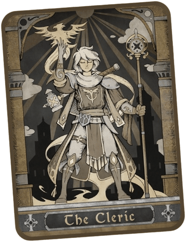 The Cleric Epic Resin Dice Set image 0