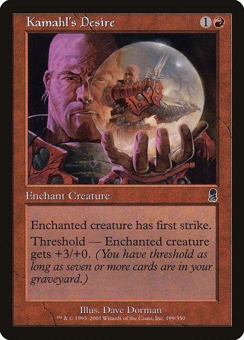 Kamahl's Desire (199) [Odyssey]