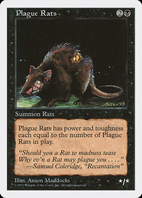 Plague Rats (188) [Fifth Edition]
