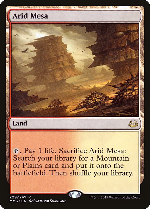 Arid Mesa (229) [Modern Masters 2017]