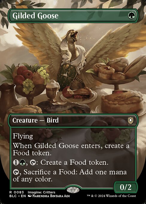 Gilded Goose (83) [Bloomburrow Commander]