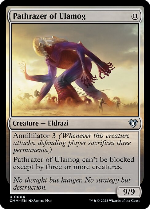 Pathrazer of Ulamog (4) [Commander Masters]
