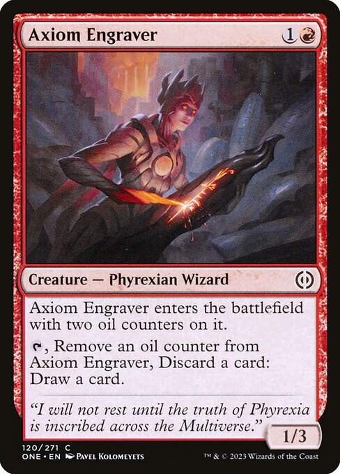 Axiom Engraver (120) [Phyrexia: All Will Be One]