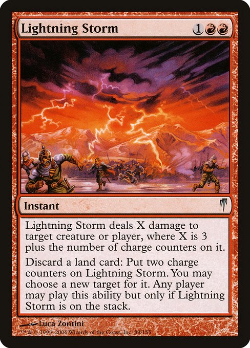 Lightning Storm (89) [Coldsnap]