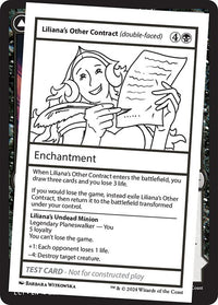 Liliana's Other Contract // Liliana's Undead Minion (999-LOC) [Mystery Booster 2]