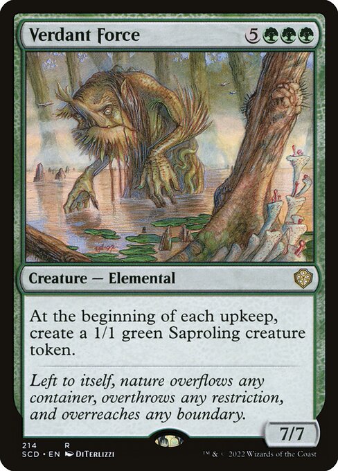 Verdant Force (214) [Starter Commander Decks]