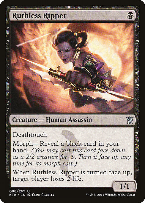 Ruthless Ripper (88) [Khans of Tarkir]