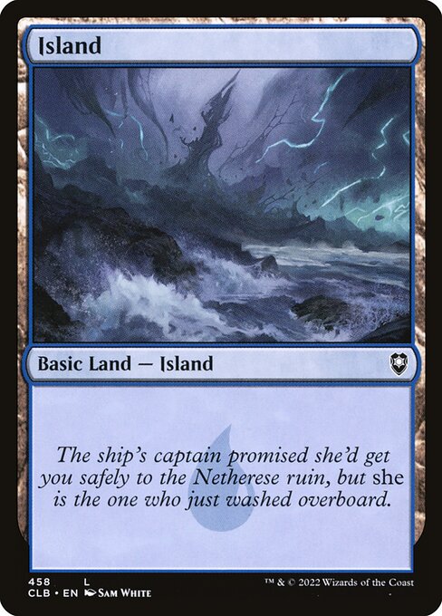 Island (458) [Commander Legends: Battle for Baldur's Gate]