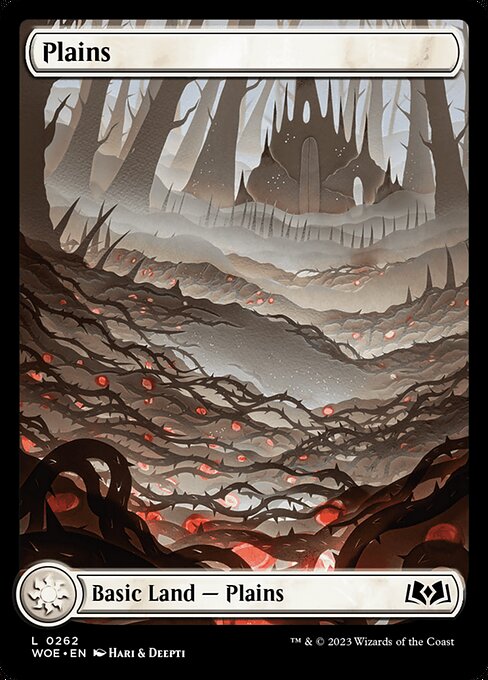 Plains (262) [Wilds of Eldraine] [Full Art]