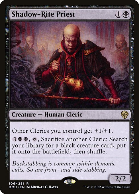 Shadow-Rite Priest (106) [Dominaria United]