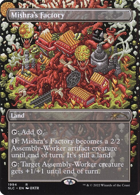 Mishra's Factory (1994) [Secret Lair 30th Anniversary Countdown Kit] [Borderless]