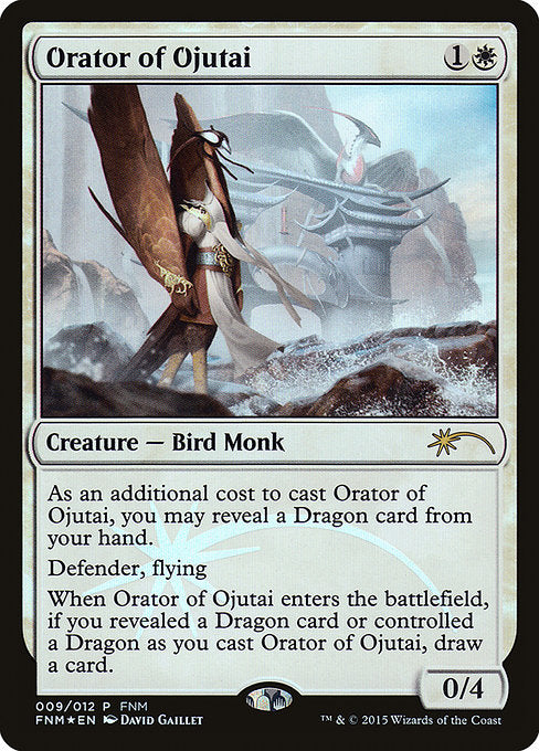 Orator of Ojutai (9) [Friday Night Magic 2015]