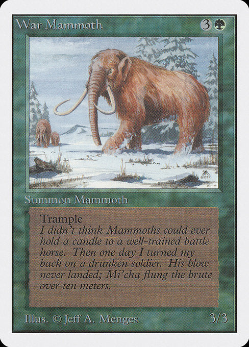 War Mammoth (228) [Unlimited Edition]