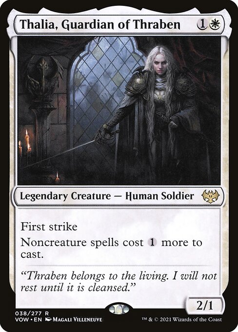 Thalia, Guardian of Thraben (38) [Innistrad: Crimson Vow]