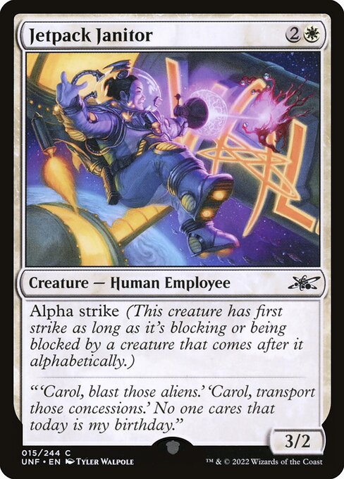 Jetpack Janitor (15) [Unfinity]
