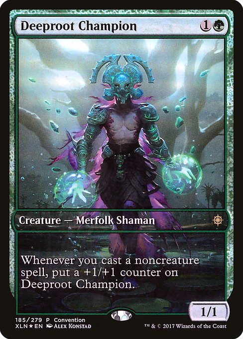 Deeproot Champion (185) [Ixalan Promos]