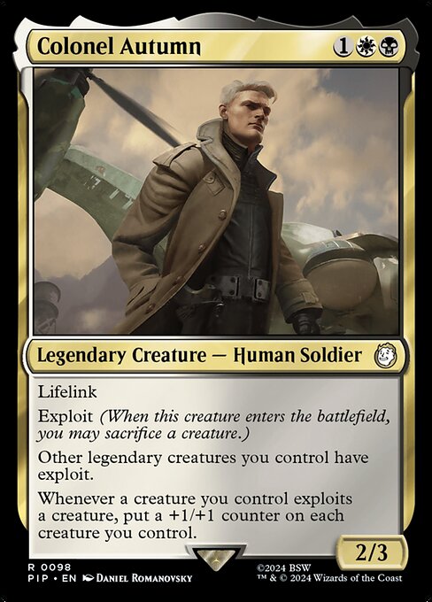Colonel Autumn (98) [Fallout]