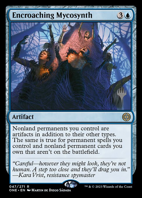 Encroaching Mycosynth (47p) [Phyrexia: All Will Be One Promos]