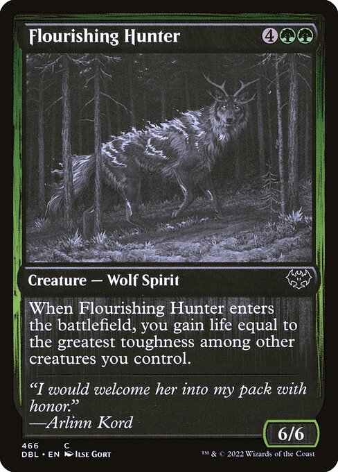 Flourishing Hunter (466) [Innistrad: Double Feature]