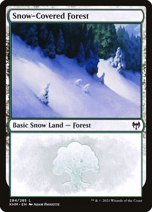 Snow-Covered Forest (284) [Kaldheim]