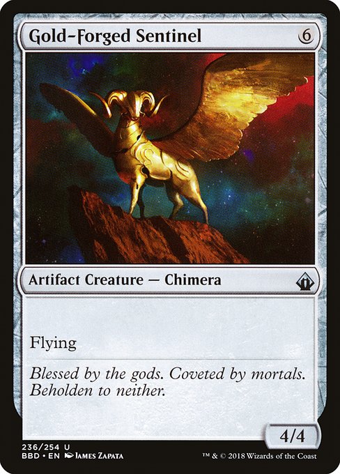 Gold-Forged Sentinel (236) [Battlebond]