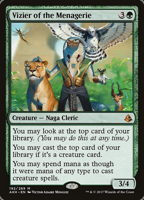Vizier of the Menagerie (192) [Amonkhet]