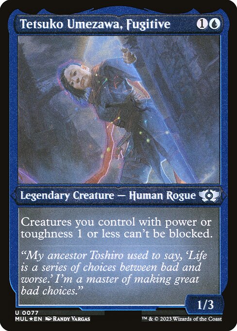 Tetsuko Umezawa, Fugitive (77) [Multiverse Legends]