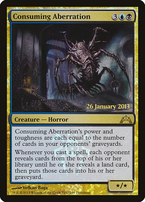 Consuming Aberration (152★) [Gatecrash Promos]