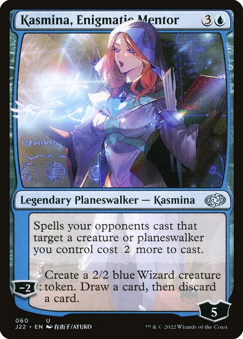 Kasmina, Enigmatic Mentor (60) [Jumpstart 2022]