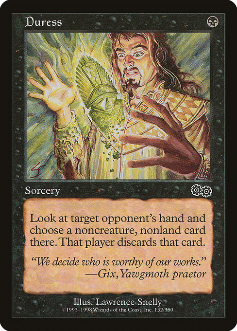 Duress (132) [Urza's Saga]
