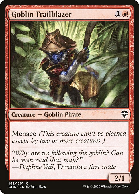Goblin Trailblazer (182) [Commander Legends]